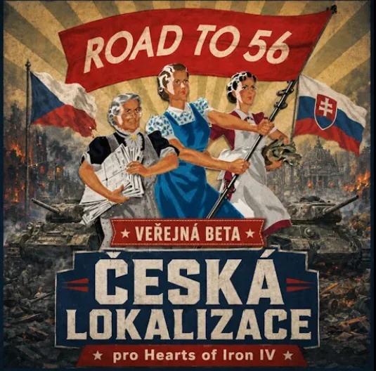Náhledový obrázek české lokalizace Road to 56